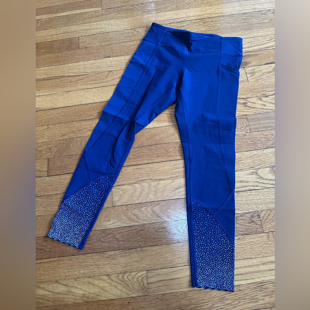 Blue lululemon leggings